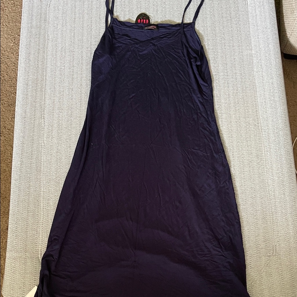 Elegant Navy Chemise